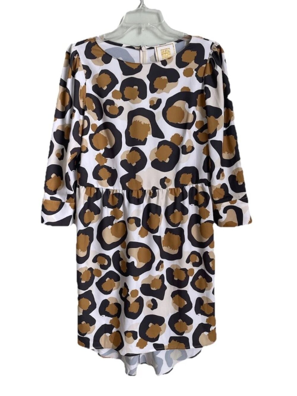 Emily McCarthy Multicolor Emily Dress In Classic Spot Cheetah